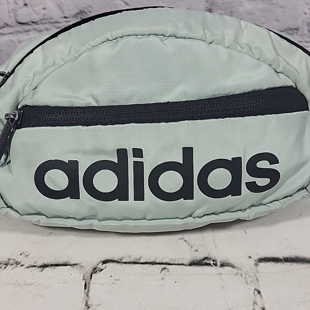 Adidas Originals Core Waist Fanny Pack Bag Mint‎ Green Crossbody Legacy Concert - Picture 3 of 11